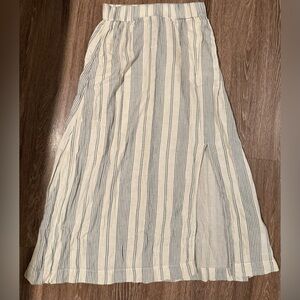 Pact linen maxi skirt size small